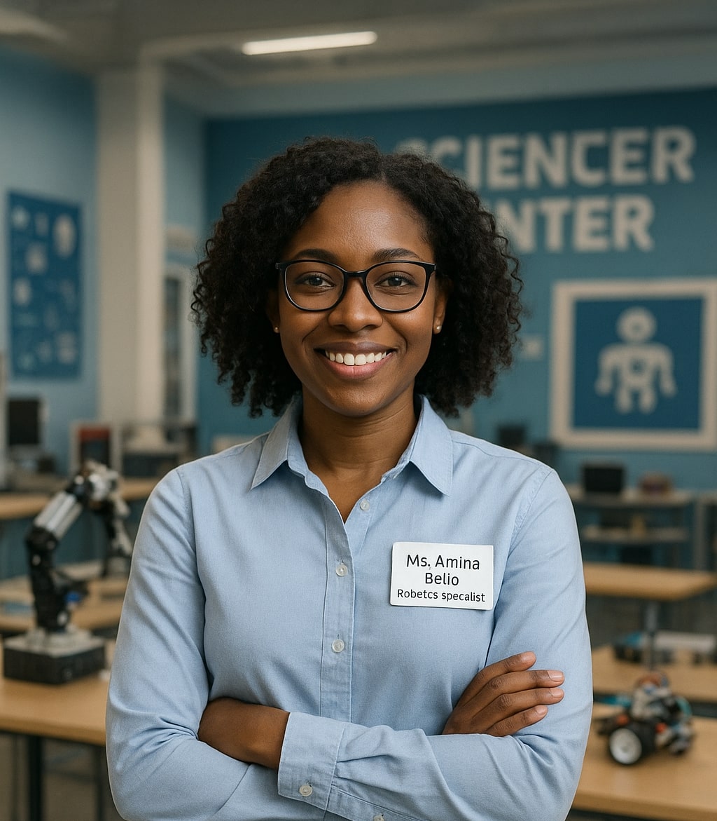 Ms. Amina Bello - Robotics Specialist